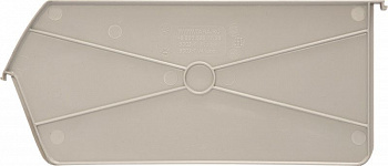 Разделитель по длине для ящика 5003 серый литьевой PP, арт.5003-1