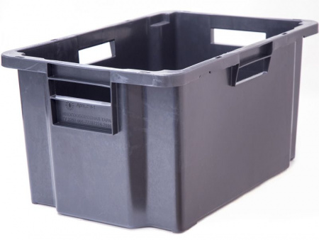 Ящик мясной 600х400х300 арт 218-1 сплошной вкладываемый