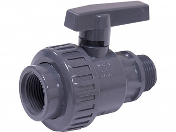 Кран шаровый 1 дюйм с внешней резьбой, арт.КШ 1" внешняя резьба