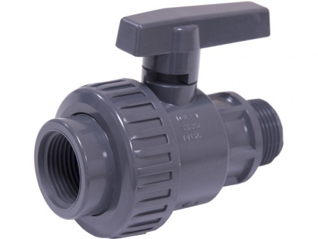 Кран шаровый 1 дюйм с внешней резьбой, арт.КШ 1" внешняя резьба