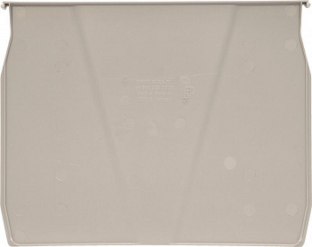 Разделитель по ширине для ящика 5006 серый литьевой PP, арт.5006-2