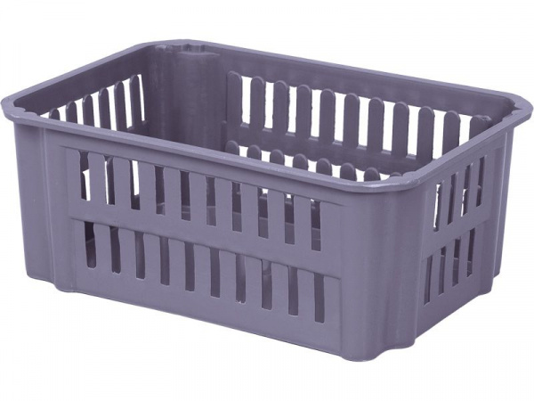 Ящик пластиковый 323х223х124 арт Б1115 перфорированный
