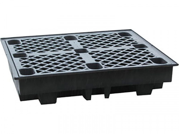 Емкость для 4-х бочек 1280 х 1280 х 270, арт.ПдО Б4Р