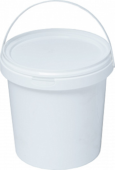 Ведро пластиковое 1,18 л с крышкой
