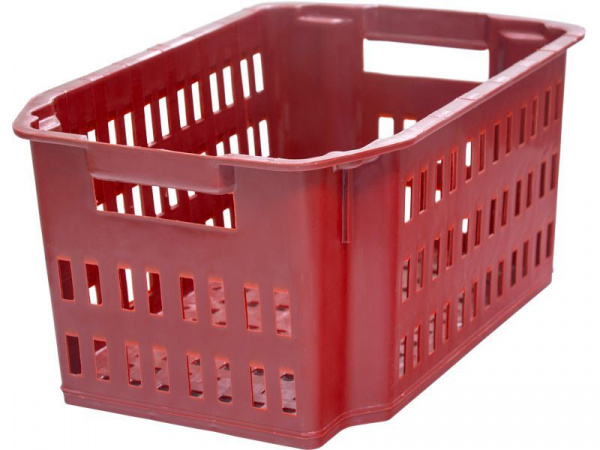 Ящик пластиковый 535х367х252 арт Б364 перфорированный