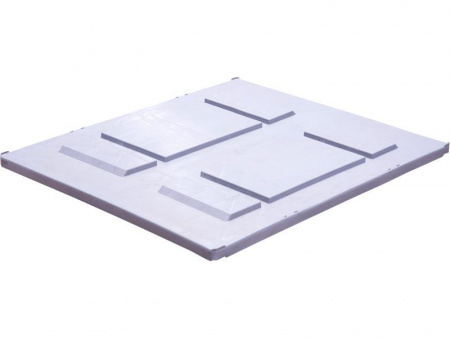 Крышка паллетная п/э 1200x1000 цв. серый, арт.Крышка DP1210