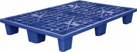 Паллет 1200х800х160 мм (перфорированный на 9 ножках вкладываемый), арт.TR 1208 L (12746, синий)
