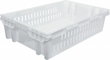 Лоток хлебный 600х400х152,5 арт 403-1 (1,4 кг) перфорированный (15743, натуральный)