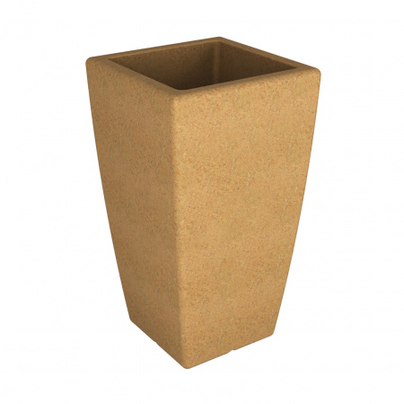Кашпо "Flox" P 900 песочный гранит (910.0001.002.0, песочный гранит)