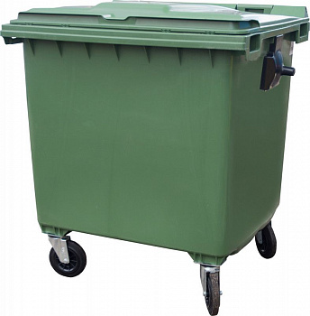 Мусорный контейнер (1100 л) на колёсах, арт.MGBK-1100