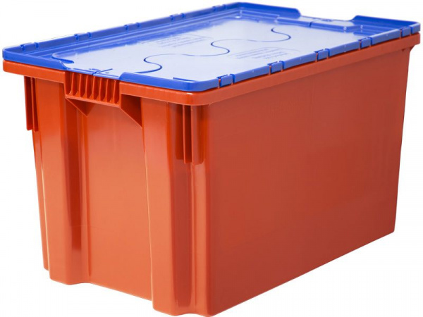 Ящик вкладываемый 600х400х350 арт 603-1 SP (с крышкой) сплошной