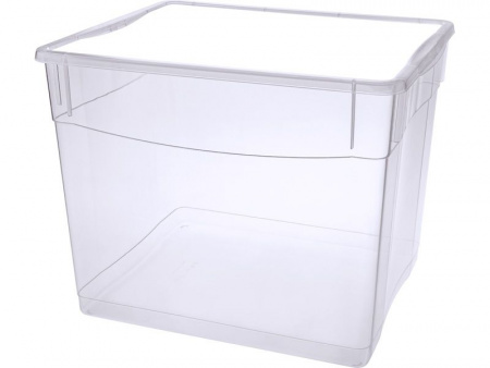 Ящик п/п 400х335х315 34 л. "Кристал" цв. прозрачный, арт.crystal 34