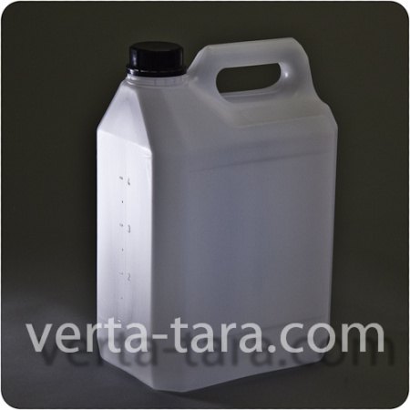 Канистра пластиковая 5 л полиэтиленовая с мерной шкалой