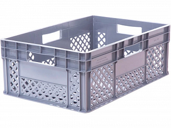 Ящик пластиковый 600x400x220 перфорированный