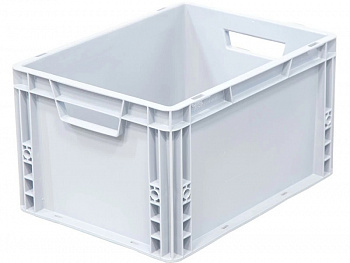 Ящик сплошной пластиковый SPK 400х300х230 мм объем 23 л