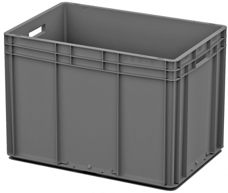 Ящик Евроконтейнер 600х400х420 арт EC-6442.1 открытые ручки
