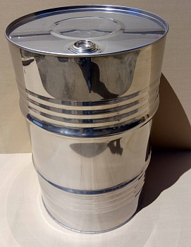 Бочка из нержавейки 214 л с пробкой ГОСТ 13950