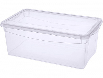 Ящик п/п 330Х190Х120 5л "Кристал" цв. прозрачный, арт.crystal 5