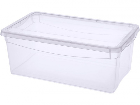 Ящик п/п 330Х190Х120 5л "Кристал" цв. прозрачный, арт.crystal 5