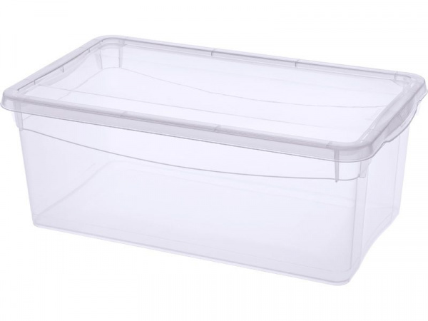 Ящик п/п 330Х190Х120 5л "Кристал" цв. прозрачный, арт.crystal 5
