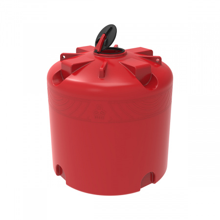 Емкость КАС 5500 TR с откидной крышкой (107.5500.101.000, красный)