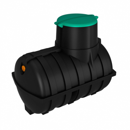 Емкость подземная U 3000 (121.3000.899.0, черный)