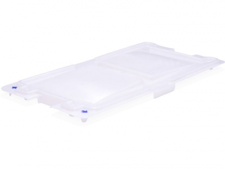 Крышка к рыбному ящику арт Lid for Euro-fish box 25 white 83651110