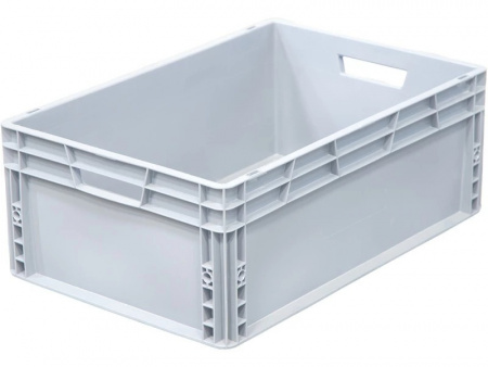 Ящик сплошной пластиковый SPK 600х400х220 мм объем 52.8 л
