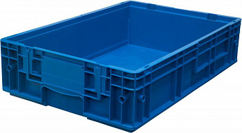 Ящик (контейнер) KLT 594х396х147,5 голубой, арт 6147 RL-KLT