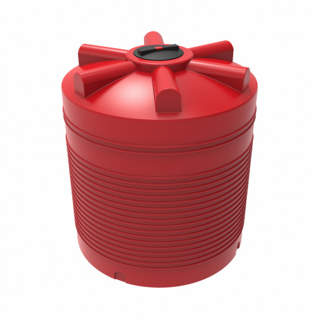 Емкость КАС 2000 ЭВЛ (4017.2000.101.000, красный)