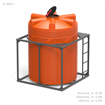 Кассета одинарная с емкостью V 6000 КАС