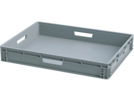 Ящик сплошной пластиковый SPK 800х600х120 мм объем 57.6 л