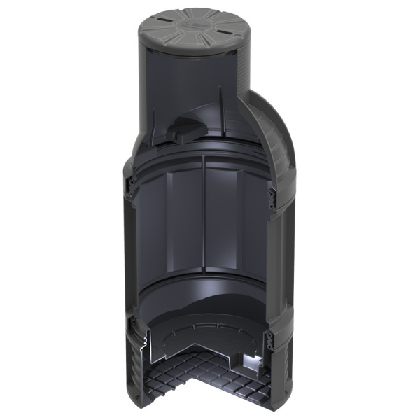 Колодец КС-7 H2770 мм, с пригрузочной камерой, с крышкой D 780 мм