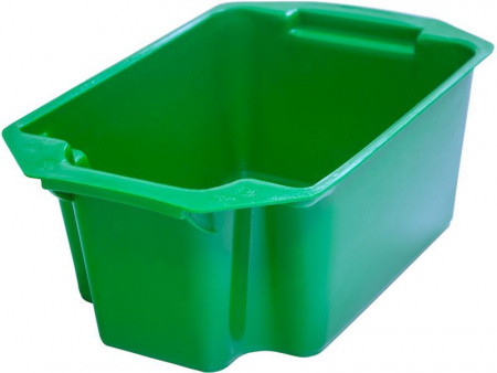 Ящик (лоток) универсальный 383х248х145 арт Б012-01 (23068, зеленый)