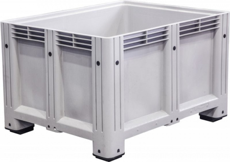Контейнер большой Big Box 1200x1000x760 мм, сплошной на ножках, арт.D-Box 1210 S (760) (14860, серый)