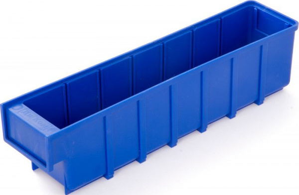 Ящик п/п 400x92x100 синий, арт.6006