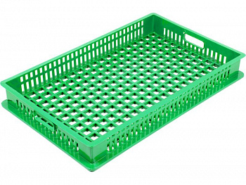 Ящик пластиковый 740х465х95 арт 404-095-02 перфорированный