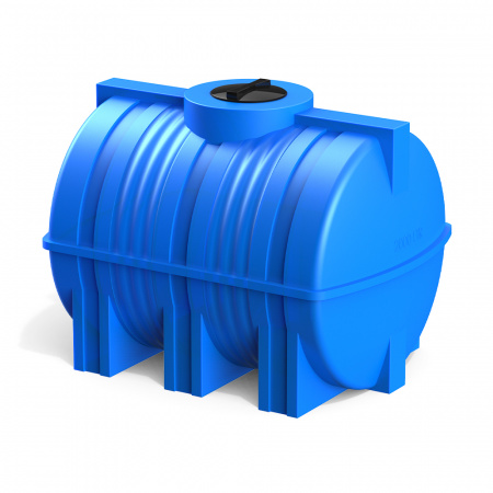 Горизонтальная емкость G-2000 (TG2000S13, синий) Горизонтальная емкость G-2000 (TG2000S13, синий)