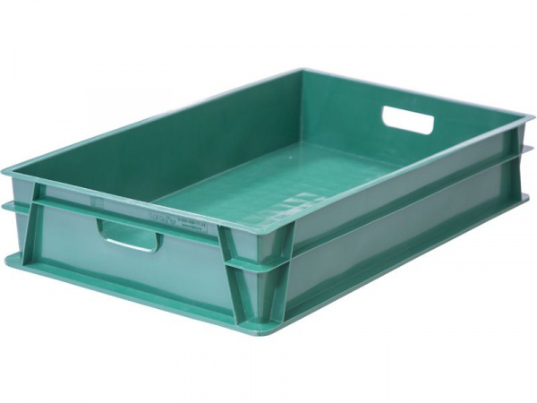 Ящик пластиковый 740х465х145 арт 404-Т-2 сплошной