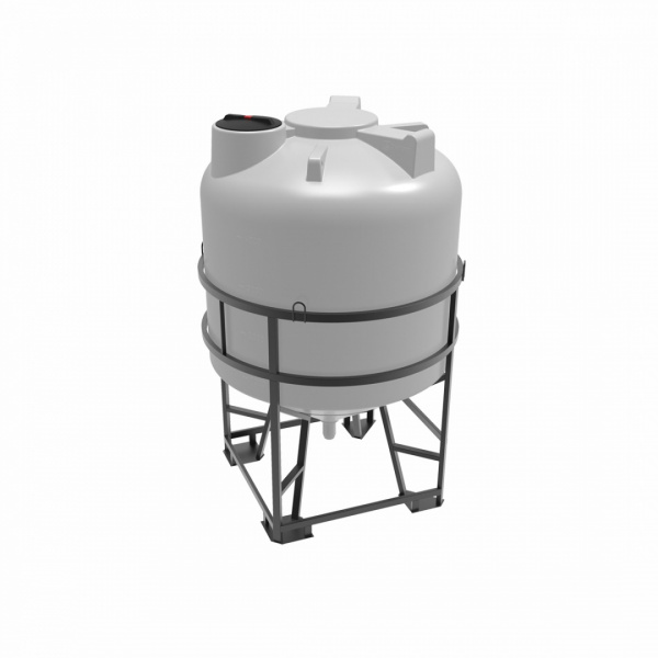Емкость ЦКТ 5000л с патрубком 110 мм в обрешетке Емкость ЦКТ 5000л с патрубком 110 мм в обрешетке