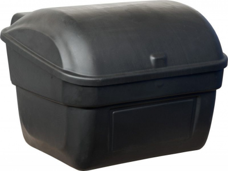 Емкость (контейнер) для песка и реагентов с крышкой 220 л, арт КДП-220 (13788, черный)