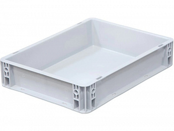 Ящик сплошной пластиковый SPK 400х300х75 мм объем 9 л