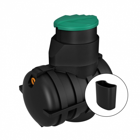 Септик "Rostok" Дачный с насосным отсеком (612.0000.899.1, черный) Септик "Rostok" Дачный с насосным отсеком (612.0000.899.1, черный)