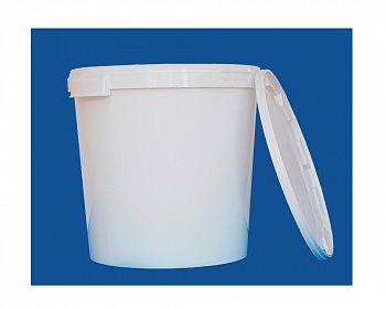 Бак (ведро) пластиковый с крышкой 32 л