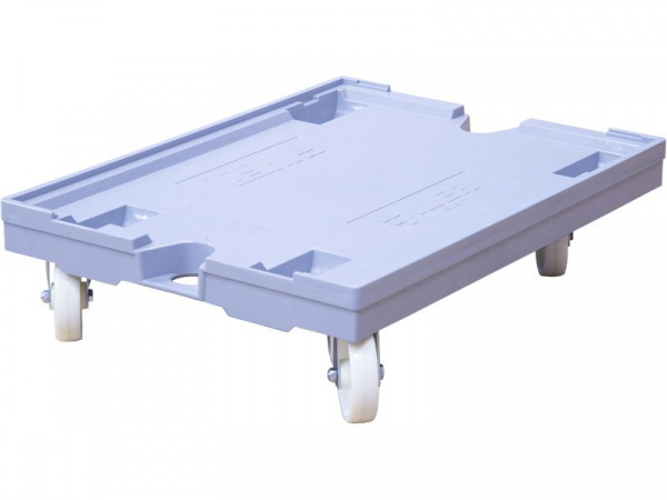 Тележка для ящиков 820х620 мм, полиамидные колеса, арт ТЛ 608-1