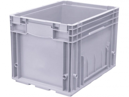 Ящик (контейнер) KLT 594х396х280 серый, арт 6429