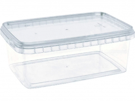 Ведро пластиковое прямоугольное 1,2 л