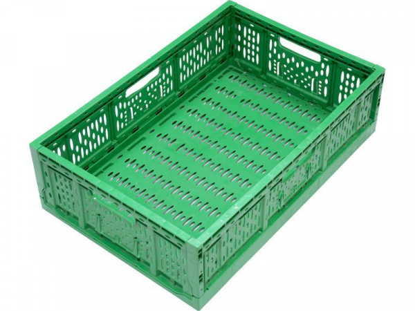 Ящик п/э 600х400х170 перфорированный, складной, арт F6417