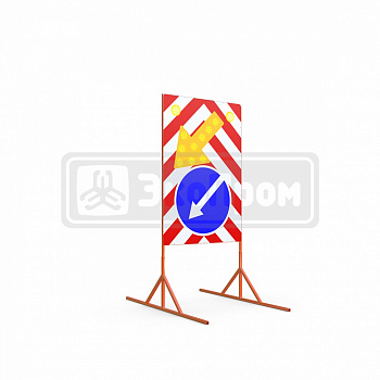 Заградительный знак тип 2