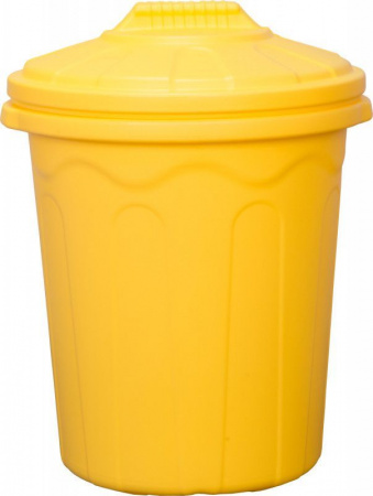 Бочка-бак хозяйственный  80 л (15640, желтый)